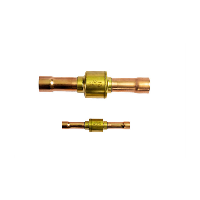 DN6-DN65 วาล์วตรวจสอบความรบกวนความรบกวนของเครื่องเย็น 6.3 MPa สําหรับเครื่องเย็นต่าง ๆ