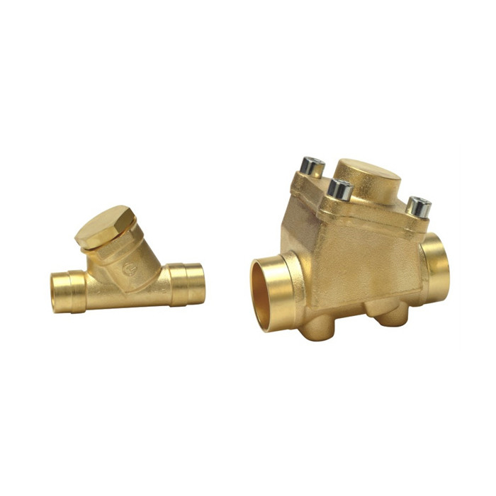 DN6-DN65 วาล์วตรวจสอบทางเดียวสําหรับระบบเย็นเงียบ -40 °C+140 °C ระยะอุณหภูมิการทํางาน