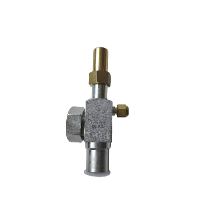 ความดัน DN4-DN50 ระบบทําความเย็น Rotalock วาล์วบริการและอุปกรณ์ Fittings สําหรับ-40 °C + 150 °C และ 0-4.5 MPa