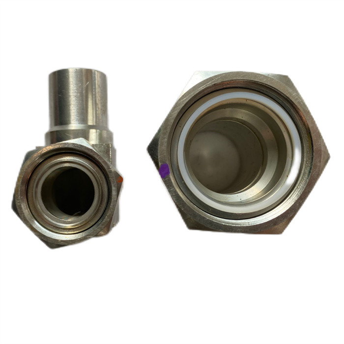 CFC HCFC HFC Rotolock Valve เครื่องเชื่อมและอุปกรณ์เสริมเครื่องเย็น -40°C+150°C Rotolock service valve