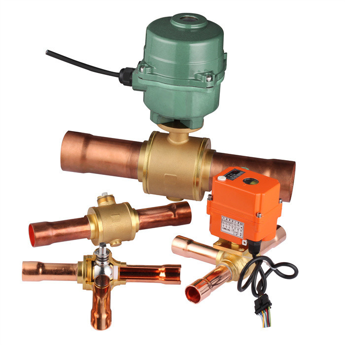 1.0-2.5 เกรดความแม่นยํา IP67 ระบบเย็น วาล์วขยายไฟฟ้าสําหรับ HCFC refrigerants