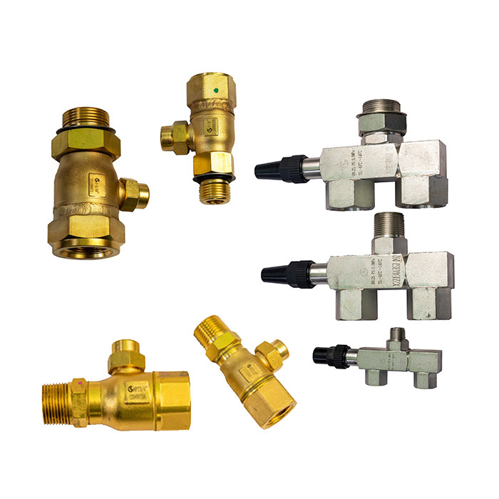 DN4-DN40 การติดตั้งง่าย 0.3 ~ 5.0MPa ที่นั่งของวาล์วความปลอดภัยเครื่องเย็นสําหรับ CFC HCFC HFC