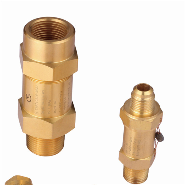 การปิดดี DN6-DN50 เครื่องปรับความปลอดภัยเครื่องปรับอากาศ สําหรับเครื่องเย็น CFC HCFC HFC