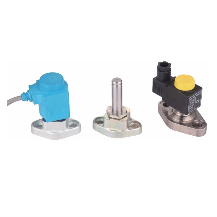 0-3.0 MPa 3/8 ระบบเย็น Solenoid Valve Flange ประเภทที่มีความน่าเชื่อถือสูง