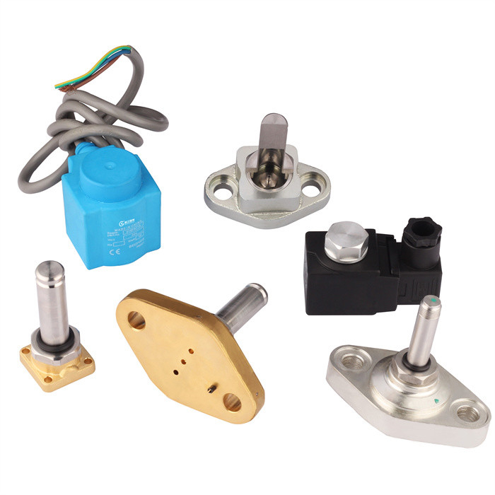 0-3.0 MPa 3/8 ระบบเย็น Solenoid Valve Flange ประเภทที่มีความน่าเชื่อถือสูง